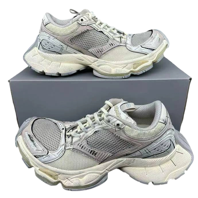 Balenciaga Stapler Collection Retro casual sports running shoes Unisex 1012