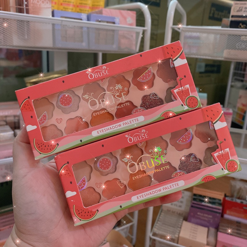 Obuse Watermelon Eyeshadow Palette อายแชโดว์