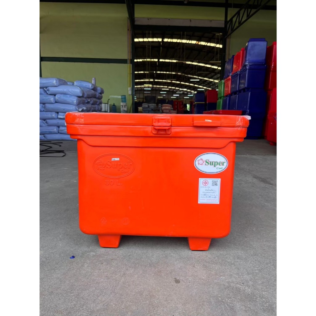 ถังน้ำแข็ง ความจุ 80ลิตร ตัวถังแข็งแรง ทนทาน มีรับประกัน มี มอก.ได้มาตราฐาน (สั่งซื้อทีละ 1 ใบ) - รูปที่ 3