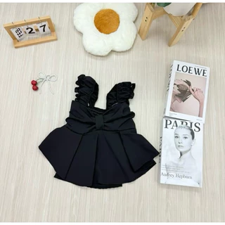 เสื้อโบว์หน้า **อก28-34**ใส่สวยค่ะ(J38)สวยมาก งานใหม่