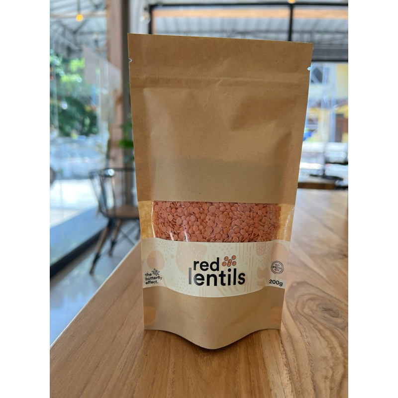 เลนทิลแดงออร์แกนิค (organic red lentils)