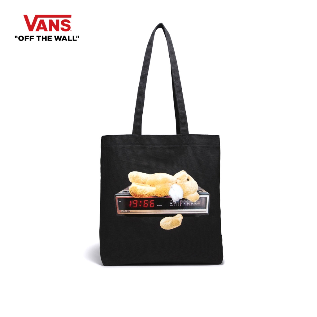 VANS BROKEN BEAR TOTE - BLACK กระเป๋า กระเป๋าสะพายข้างแวนส์