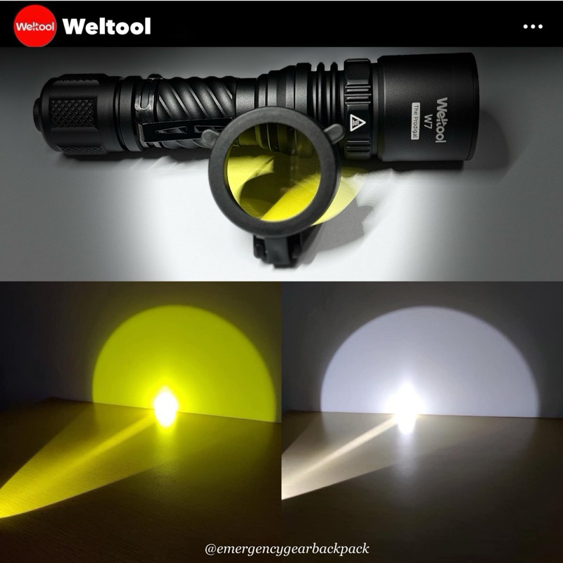 Weltool LF41Y Yellow Filter for W7