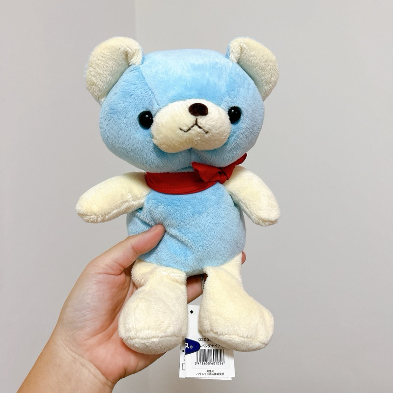 Huis Ten Bosch ตุ๊กตาหมีสีฟ้า-ครีม สวย น่ารัก หายาก ลิขสิทธิ์แท้