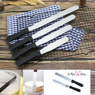 สปาตูล่า สเตนเลสแท้  6 8 10 12 นิ้ว ที่ปาดเค้ก ที่ปาดหน้าเค้…