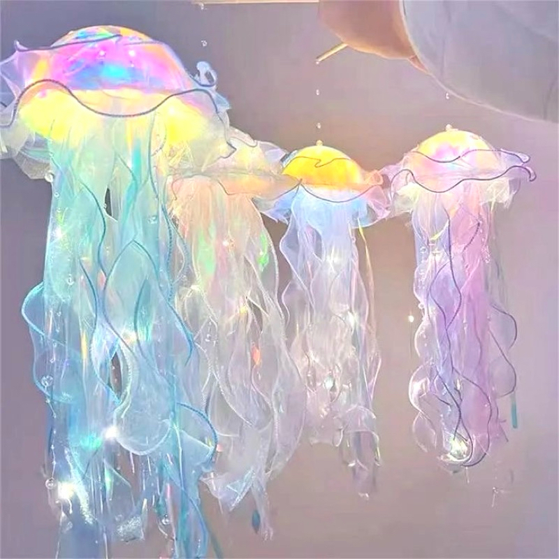 Smellsocute 52| Jellyfish lamp🪼 โคมไฟแมงกระพรุน ของแต่งห้อง พร้อมส่ง