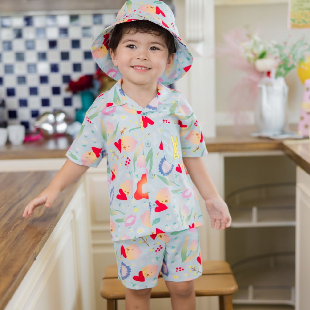 Thelandofvava Look 2 VNYI1151 ชุดเซ็ตเด็กชาย  MOTHER'S DAY  ลิขสิทธิ์แท้จาก vava