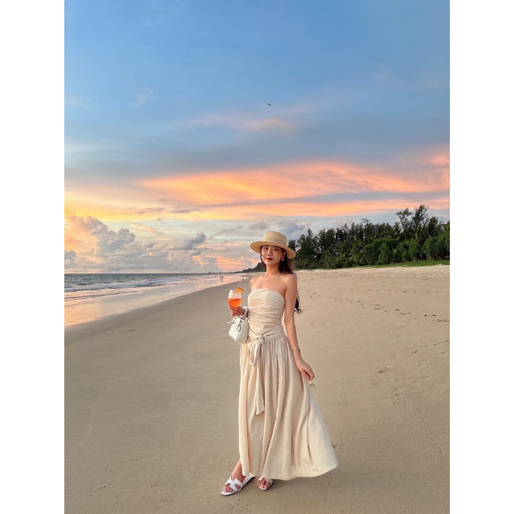 Basicsbysita: M327 : Sunset Beach Dress