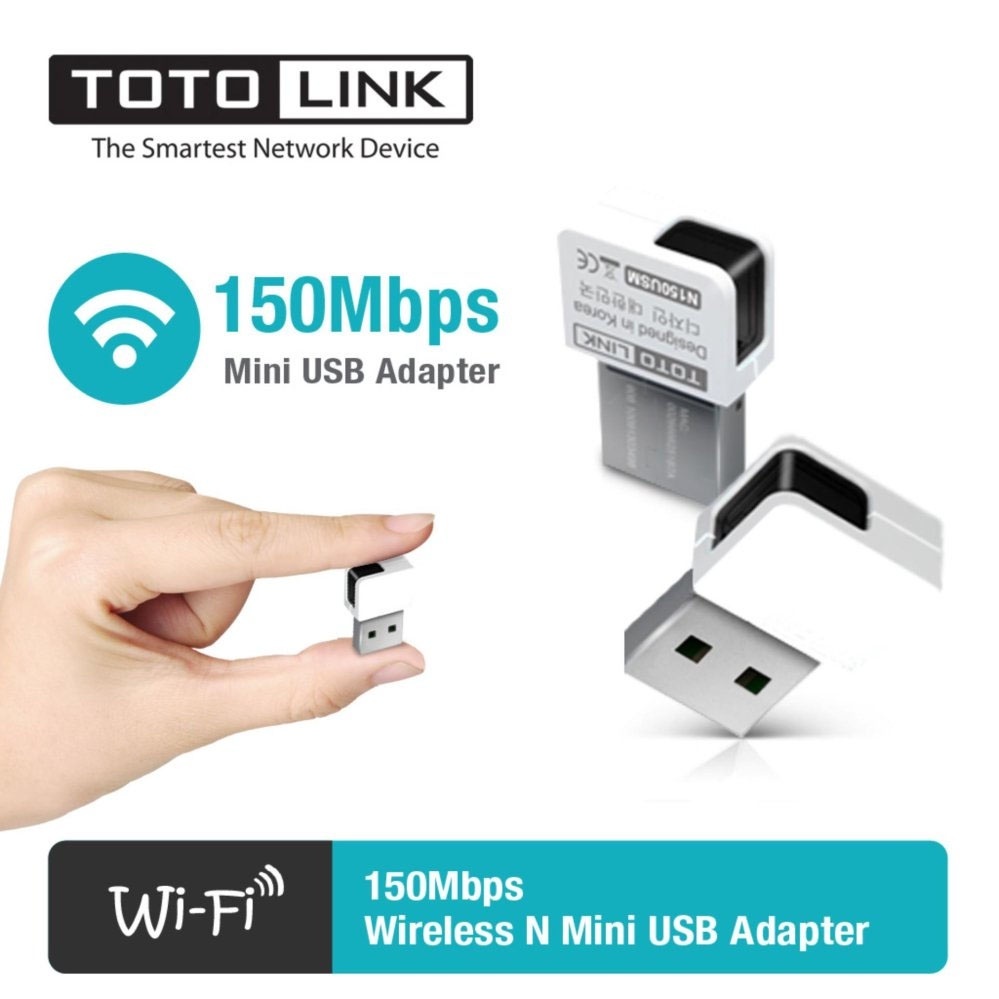 Wireless USB Adapter TOTOLINK N150USM Mini N150