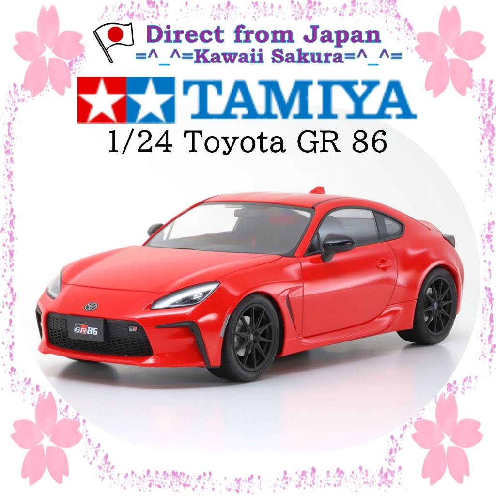 Tamiya Plastic Model 1/24 Toyota GR 86 Direct from Japan