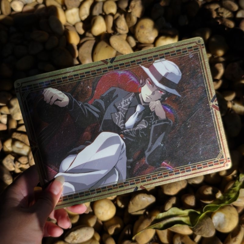 [พร้อมส่ง] Demon Slayer: Kimetsu no Yaiba muzan poster ดาบพิฆาตอสูร เเผ่นโปสเตอร์เเข็ง มุซัน มีรอยขน