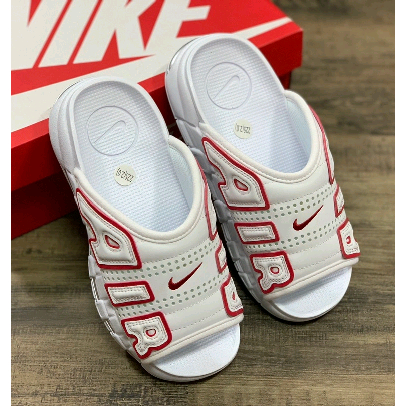 Nike Air More Uptempo Slide รองเท้ามีสายรัดรุ่นฮิต(ของแท้ 100%)