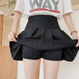 ลดล้างสต็อก [W0005] กระโปรงเทนนิส ไซส์ XS-3XL มีให้เลือกหลายสี มีซับใน เอวสูง ทรงพลีท จีบทวิต Skirt