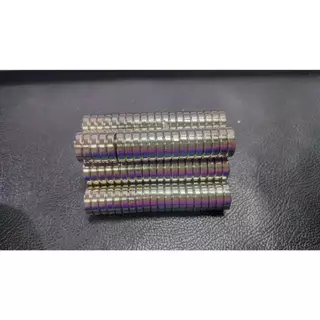 แม่เหล็กทรงกลม กว้างxหนา ขนาด 20mm. แม่เหล็กแรงสูง นีโอไดเมียม กลม Magnet Neodymium แม่เหล็ก