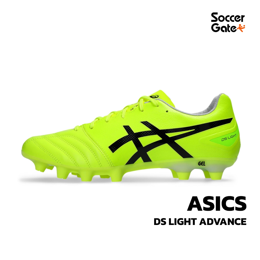 ASICS DS LIGHT ADVANCE รองเท้าสตั๊ดฟุตบอลของแท้ [โค้ด SOCC09SEP ลดสูงสุด 500 เมื่อซื้อครบ 3000]
