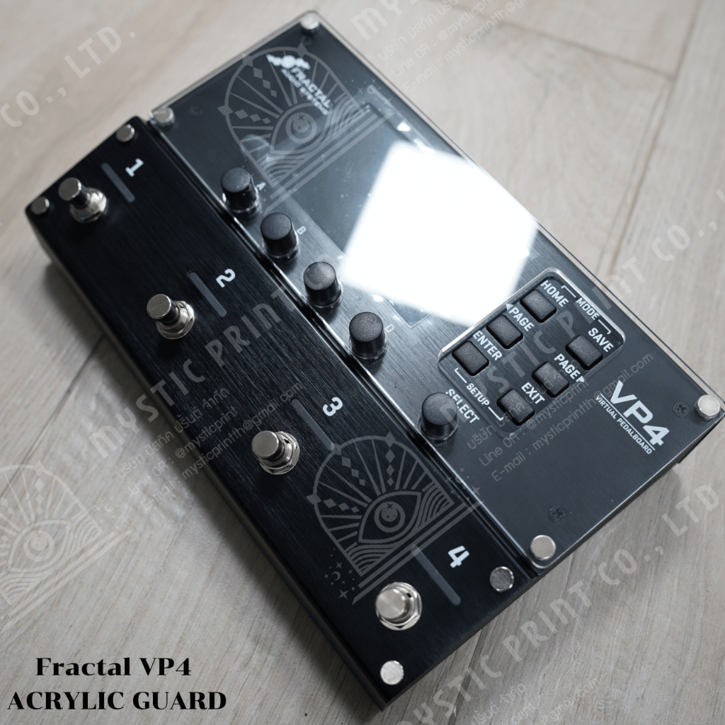 Fractal VP4 Acrylic guard แผ่นอะคริลิคกันรอย