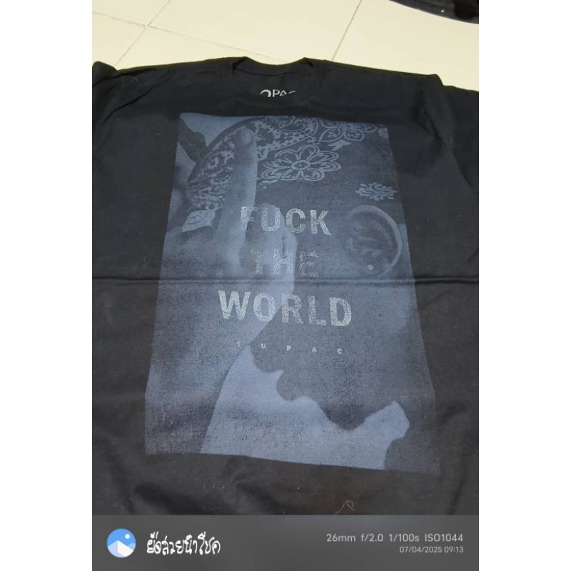 6️⃣2️⃣🧵 เสื้อยืดมือ2 แบรนด์ วินเทจ การ์ตูน วง ลายมันส์