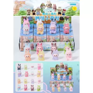 กล่องสุ่มเบบี้ทรี ยกบล็อก12 ชิ้น ชินจัง ลาบูบู้ ดอร่า พาวเวอร์พลับ ผลไม้ คายเบบี้ ขนกำมะหยี่ น่ารัก