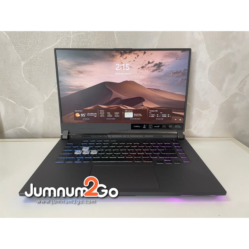 รหัสสินค้า : J0156-25 Asus ROG Strix G15 Ryzen 7 gen6 RTX 3050 HDD 512SSD +512SSD RAM16GB ประกันร้าน
