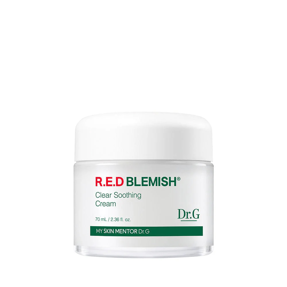 📌พร้อมส่ง ของแท้💯 Dr.G R.E.D BLEMISH CLEAR SOOTHING CREAM ลดรอยสิว ผิวกระจ่างใส เติมความชุ่มชื้น