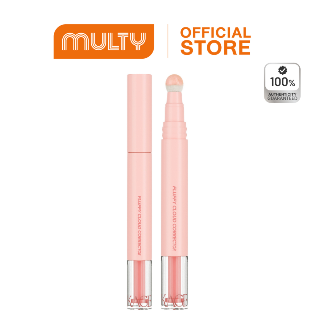 Kage Fluffy Cloud Corrector Peach 6.5 ml.คอเรคเตอร์เนื้อบางเบา