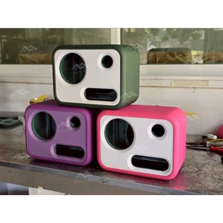 ตู้ Mini Size (เพลทหน้า) ตู้พาสซีฟ 5 นิ้วโค้ง ใส่ดอก BB2 4'' แหลม HK2'' เท่านั้น! (ตู้เปล่า งานดิบ/หุ้มหนัง)
