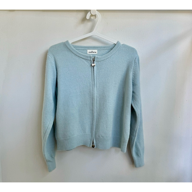คาดิแกนไหมพรมซิป ป้าย jarinya