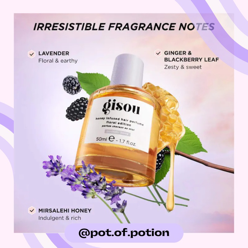 พร้อมส่ง Gisou — Honey Infused Hair Perfume รูปที่ 7