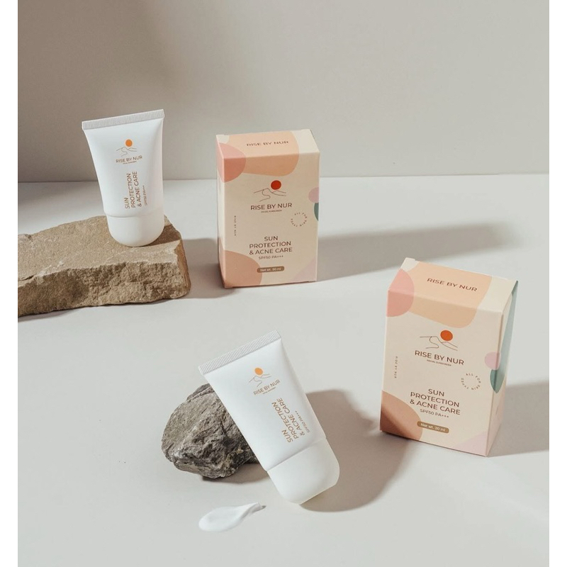“RISE BY NUR” Sun Protection & Acne care SPF 50 PA+++
