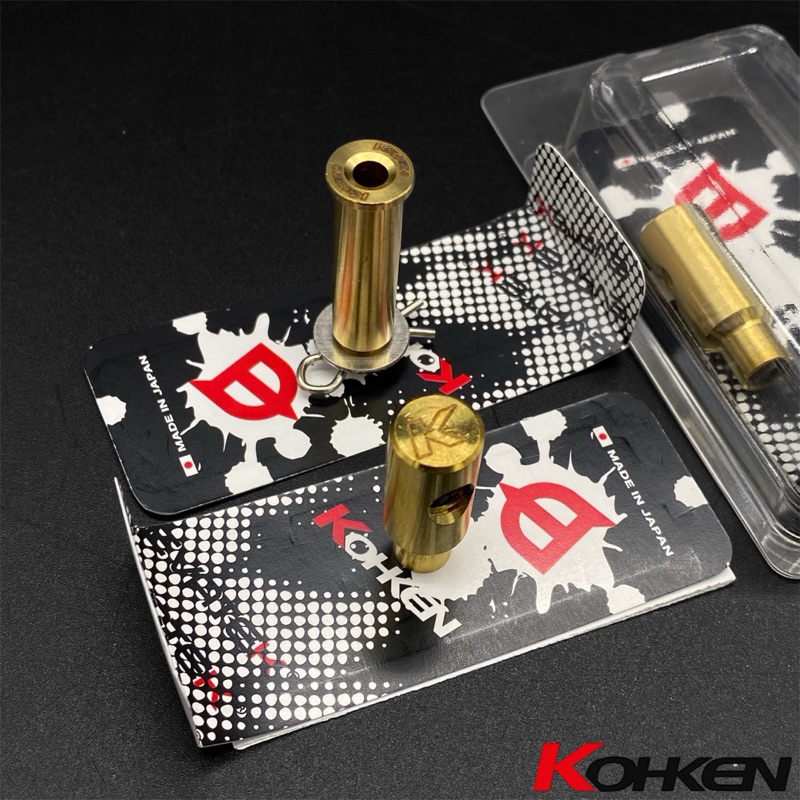 สลักทอง/น้ำเงินKohkenแท้100% ใสปั๊มBremboโลโก้แดง/ขาว สลักแต่งKohken