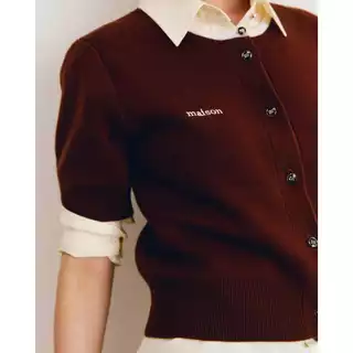 maison KEEPS | Mirin Knitted Top | เสื้อไหมพรมแขนสั้น