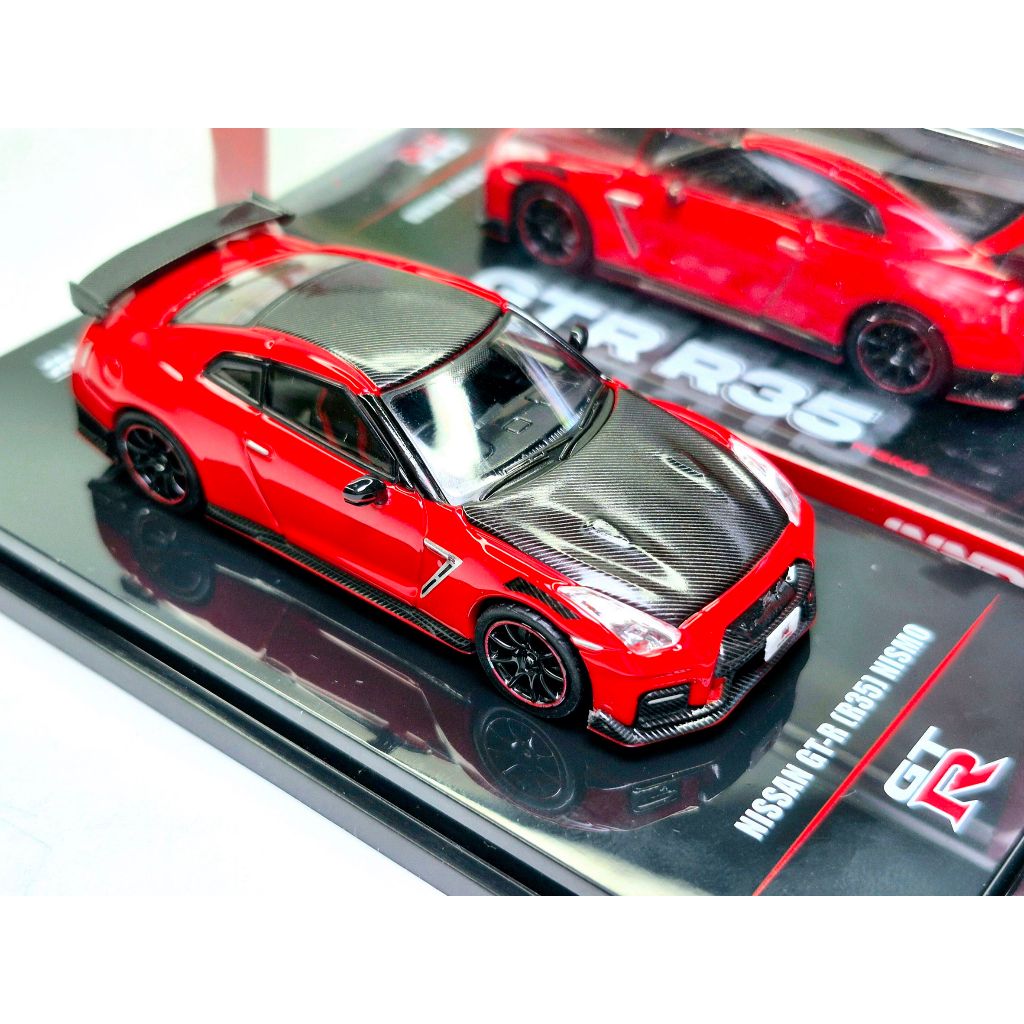 NISSAN GT-R (R35) NISMO Red 1:64 (INNO64)
