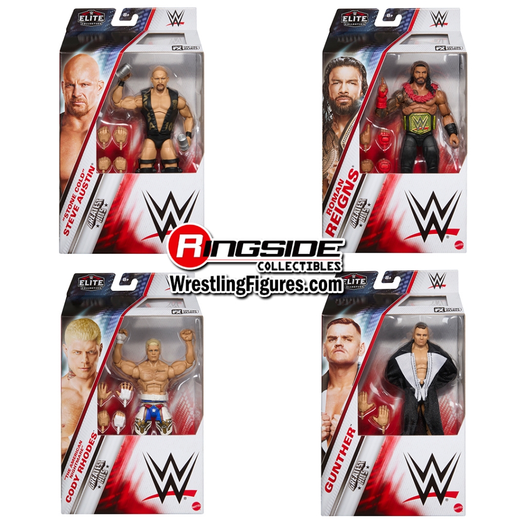WWE Elite Greatest Hits 8 - (Set of 4)