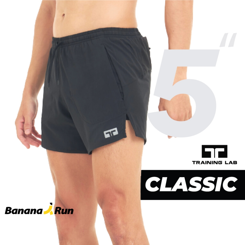 Training Lab รุ่น 22120_Classic ยาว 5" กางเกงวิ่ง มีซับในแบบกางเกงใน