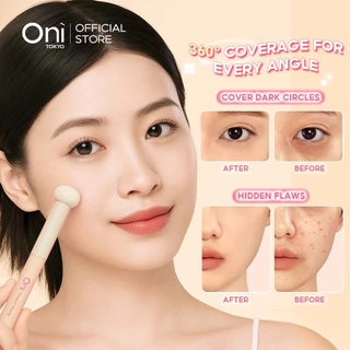 Oni Mushroom Makeup Sponge Concealer Brush Powder Brushes Concealer แปรงคอนซิลเลอร์ หัวฟองน้ำเกลี่ย สำหรับแต่งหน้า