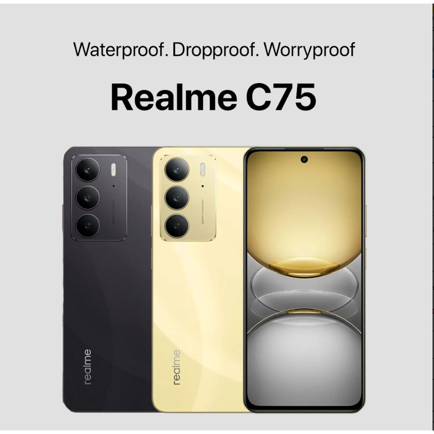 Realme C75 (8/128GB) เครื่องศูนย์ไทยเคลียสตอค ประกันร้าน