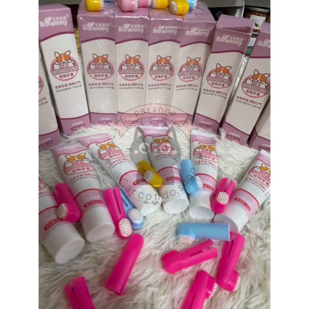 แปรงสีฟันสัตว์เลี้ยง 360องศา หัวแปรง ขนนุ่ม อ่อนโยนต่อเหงือกและฟัน แปรงสีฟันหมาและแมว ราคา ถูกที่สุด ดีลบีเคเค แกลเลอรีภาพที่ 9