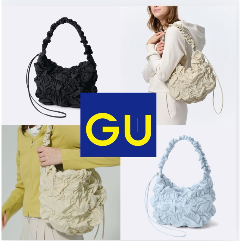 (พร้อมส่ง) กระเป๋า GU สะพายไหล่ สะพายข้าง รุ่นใหม่ ปี 2025 ขนาดพอดีตัว จุของเยอะ ของแท้ออกช็อป