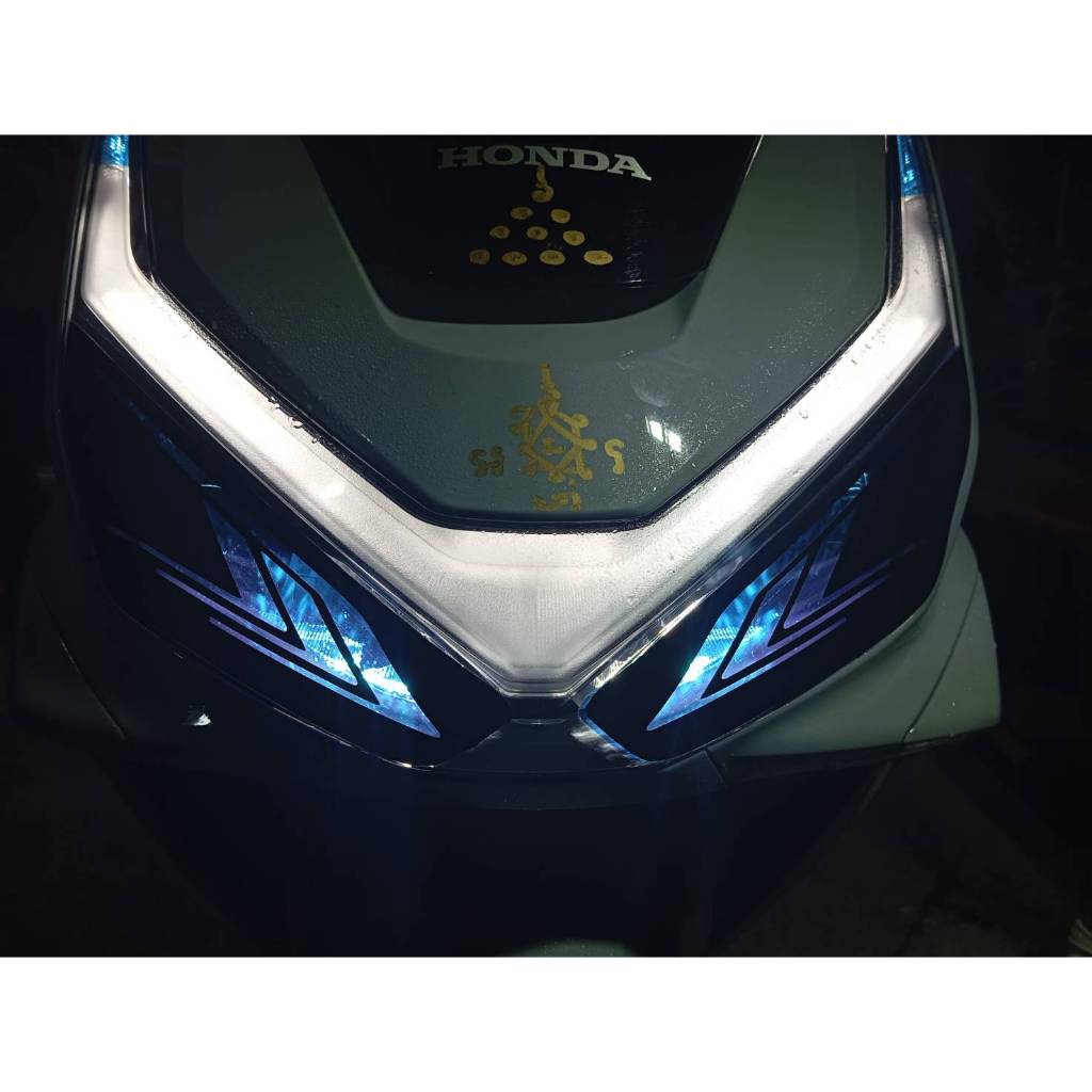 PCX 160 2025 ฟิล์มกันรอยเรือนไมล์ ฟิล์มกันรอยเกรดพรีเมี่ยมแบบ3ชั้นช่วยลบรอยขีดข่วนเข้ารูปติดตั้งง่าย