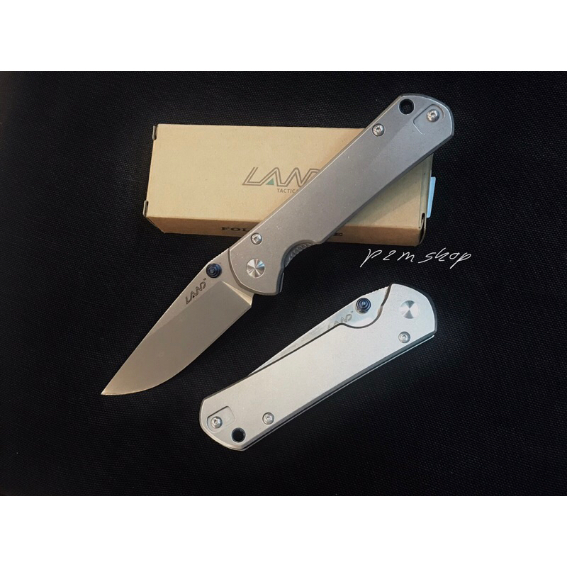 มีดพับ Land910 plus ด้ามเหล็ก