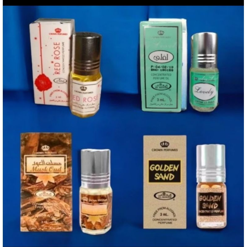 (Al-rehab)น้ำหอมอาหรับแท้( 3ml)
