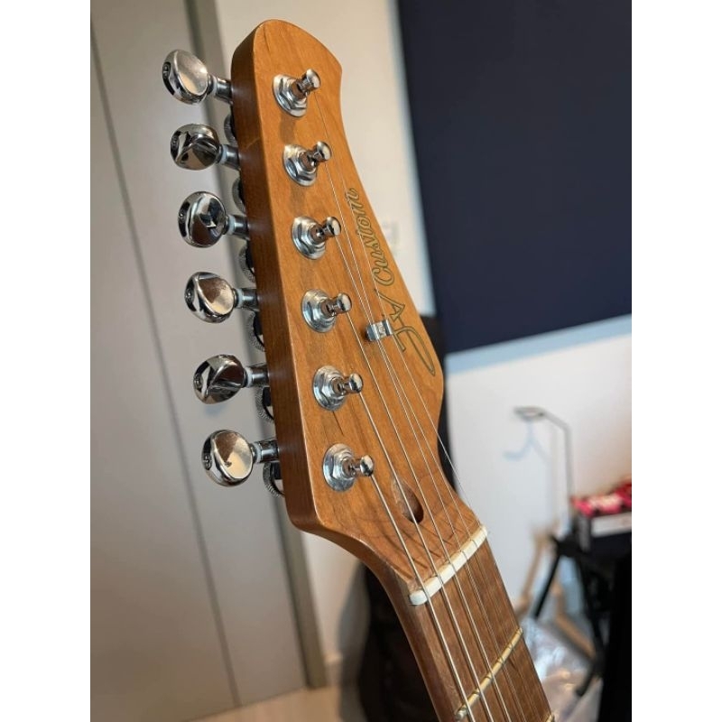 jv custom tele green