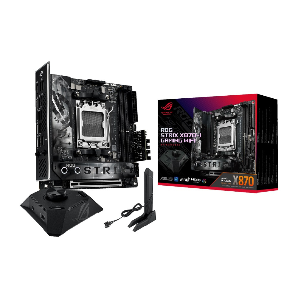 Asus ROG STRIX X870-I GAMING WIFI AMD AM5 ITX Motherboard (เมนบอร์ด)