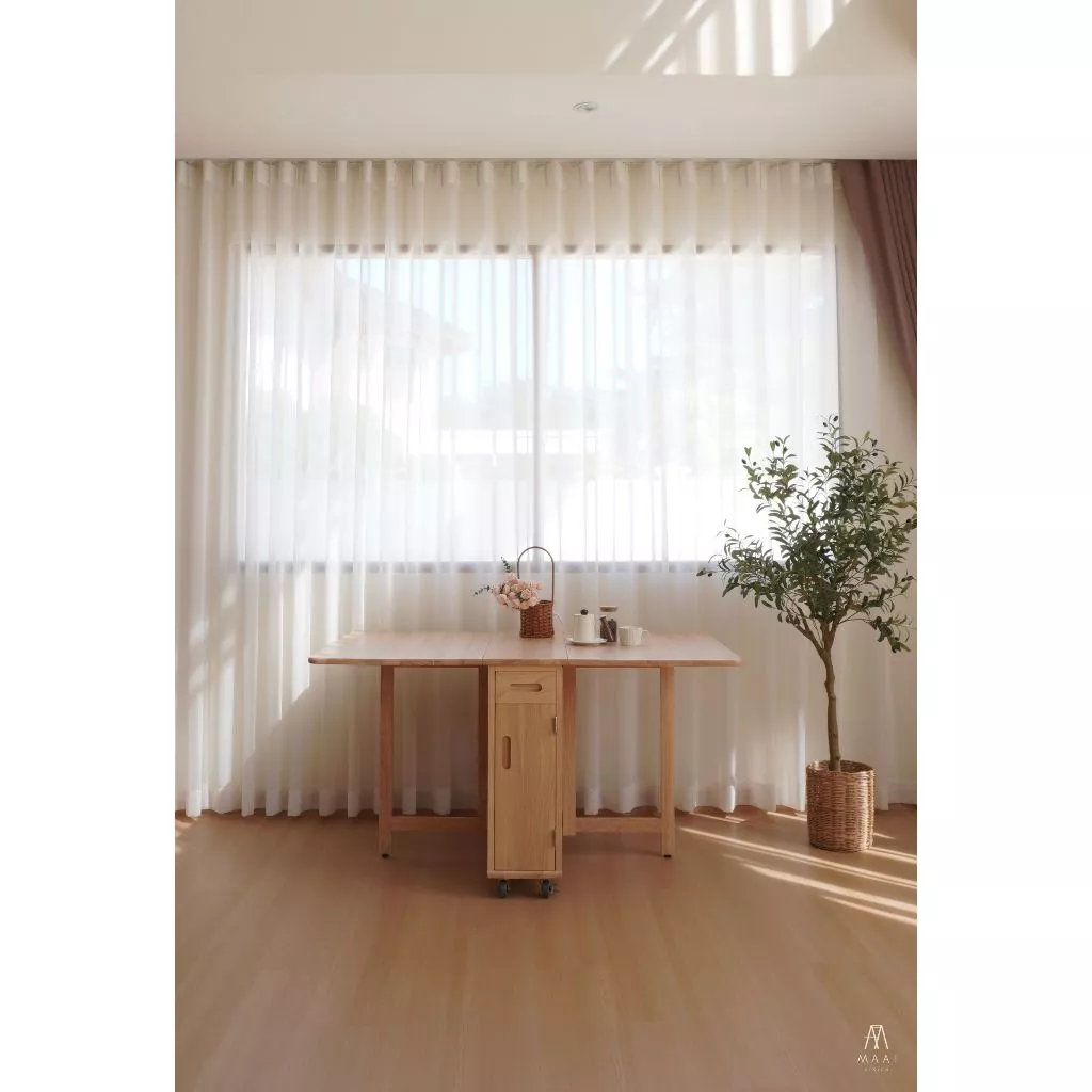 MAAI Design Butterfly table only /ไม่รวมเก้าอี้ ประหยัดพื้นที่ โต๊ะอเนกประสงค์ พับได้ thumbnail 4