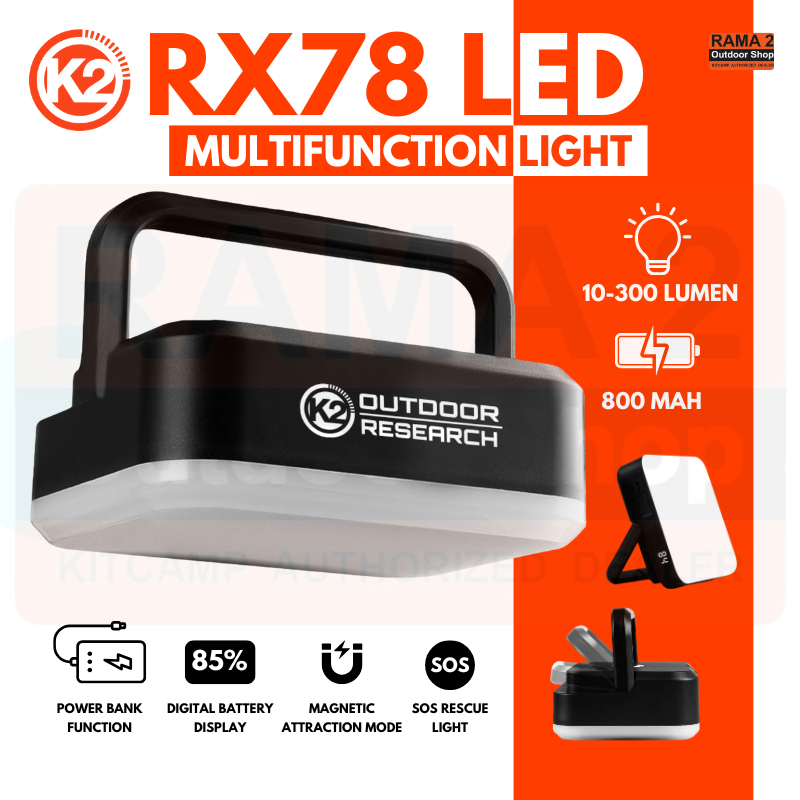 โคมไฟ K2 RX78 LED MULTIFUNCTION LIGHT