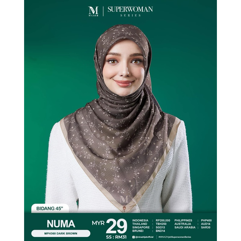 ผ้าคลุมแบรนด์ MINAZ **รุ่นใหม่ล่าสุด * พร้อมส่ง (MS1-MS20 pre0rder พร้อมส่งประมาณ 26/4/68)