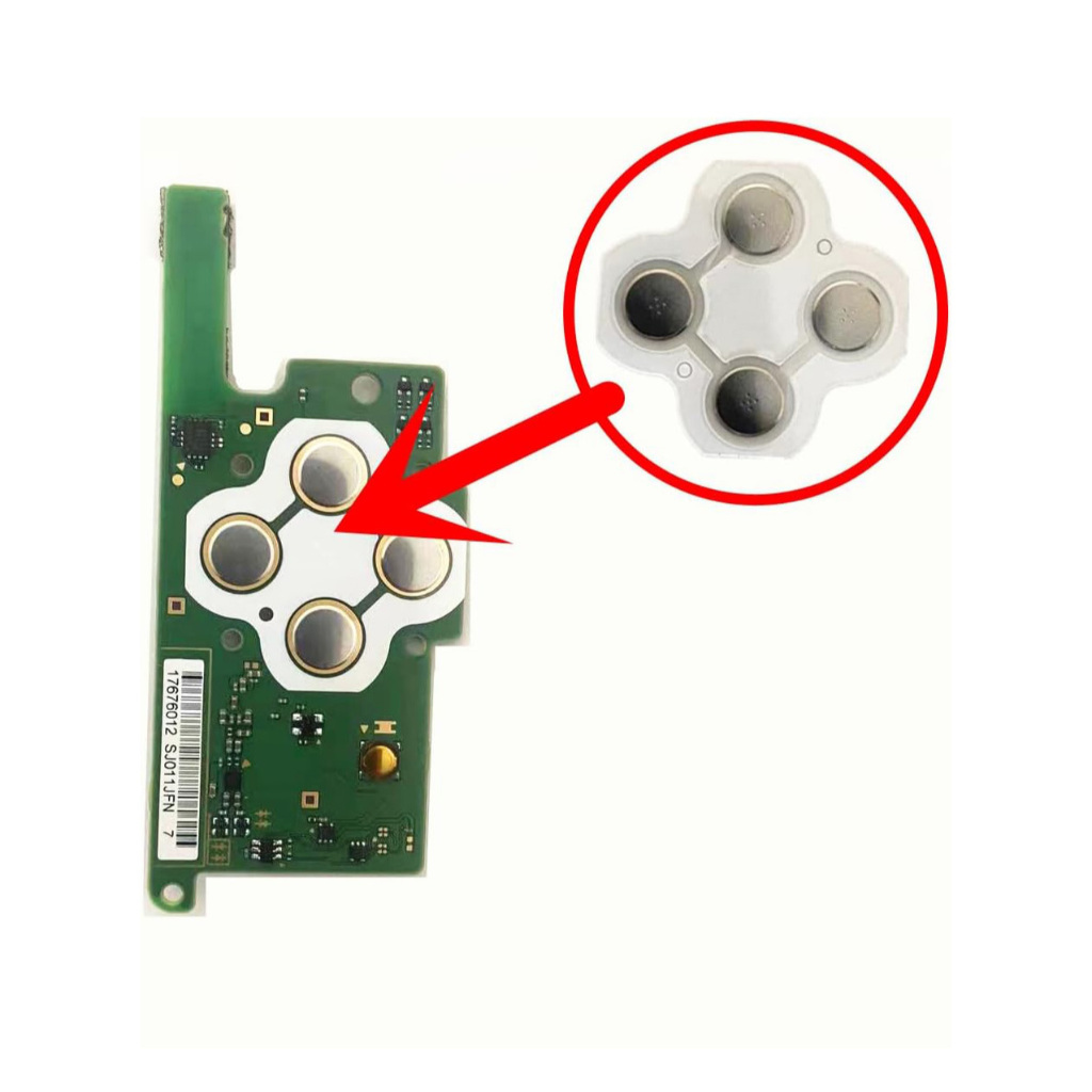 [Jon-Con] อะไหล่ฟีล์มเหล็กปุ่มกด D-Pad , ABXY จอยคอน Nintendo Switch Joycon