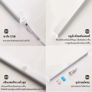 ไฟเซ็นเซอร์หลายสเปก ไฟกลางคืน LED เซ็นเซอร์ร่างกายมนุษย์ ไฟทางเดินตู้เสื้อผ้าในครัว