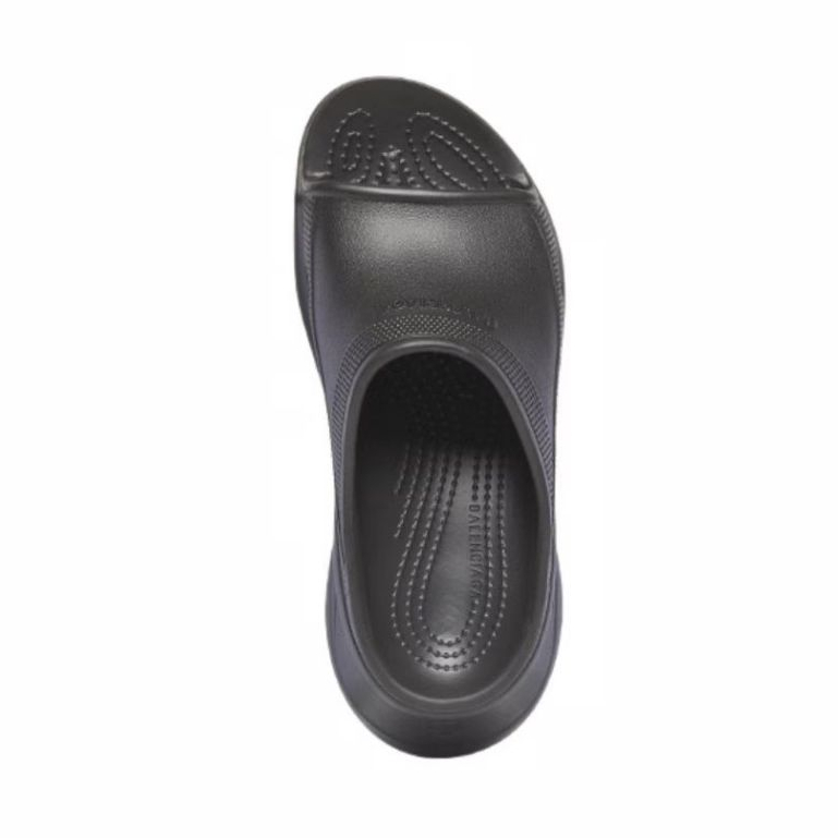 Balenciaga  รองเท้าแตะเย็น Crocs ก้นหนา แฟชั่น Sandals น้ำหนักเบาและสะดวกสบาย