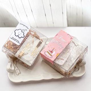 𝑩𝒐𝒙𝒔𝒆𝒕 🎁 กิ๊บติดชื่อ+กล่องใส พร้อมสติกเกอร์หน้ากล่อง ฟรีตกแต่ง (แจ้งชื่อในแชท รบกวนอ่านรายละเอียด)
